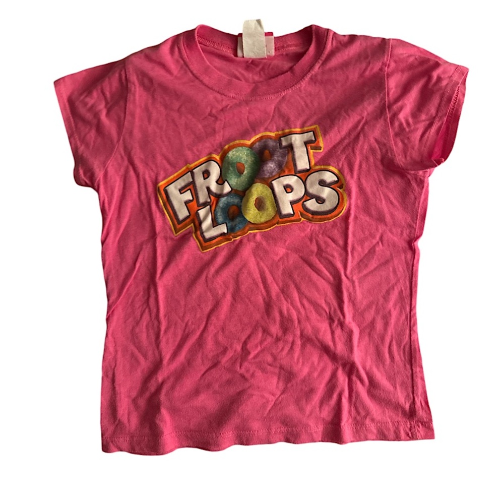 Fruit loops Cereal Vintage Short sleeve top